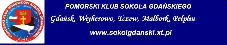 POMORSKI KLUB HODOWCÓW SOKOŁA GDAŃSKIEGO 